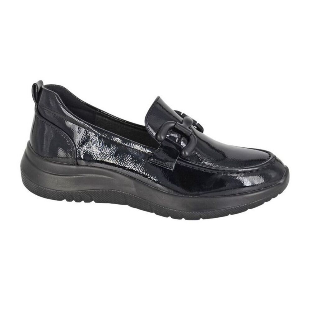 Cipriata Womens/Ladies Flor Loafers / Black